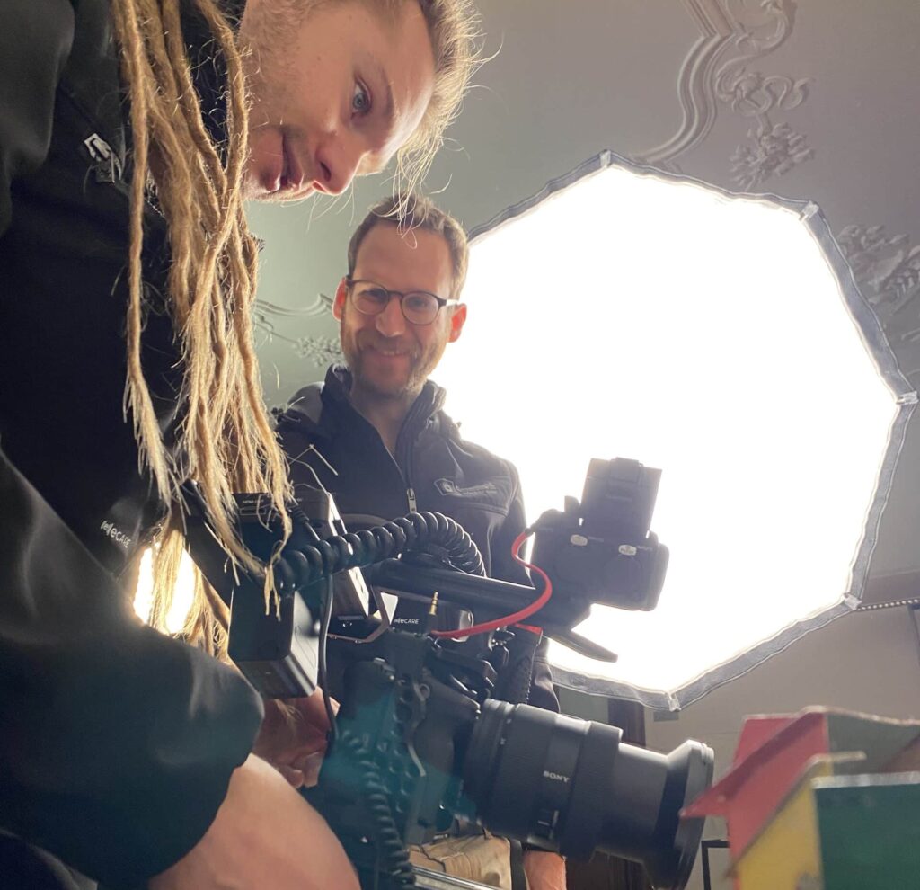 Bild von videoteam bei der Arbeit in der Videoproduktion in Bischofszell