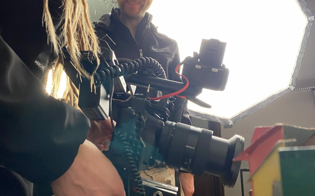 Bild von videoteam bei der Arbeit in der Videoproduktion in Bischofszell