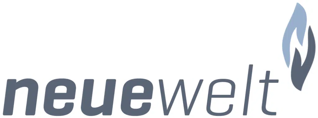 logo neue welt als zufriedener videoproduktion schweiz basel kunde